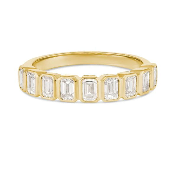 18ct Emerald Cut Lab Grown Diamond Ring  Romano's Jewellers Stafford