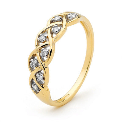 9ct Gold Dress Ring