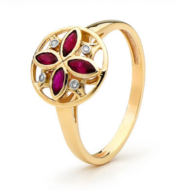 9ct Gold Dress Ring