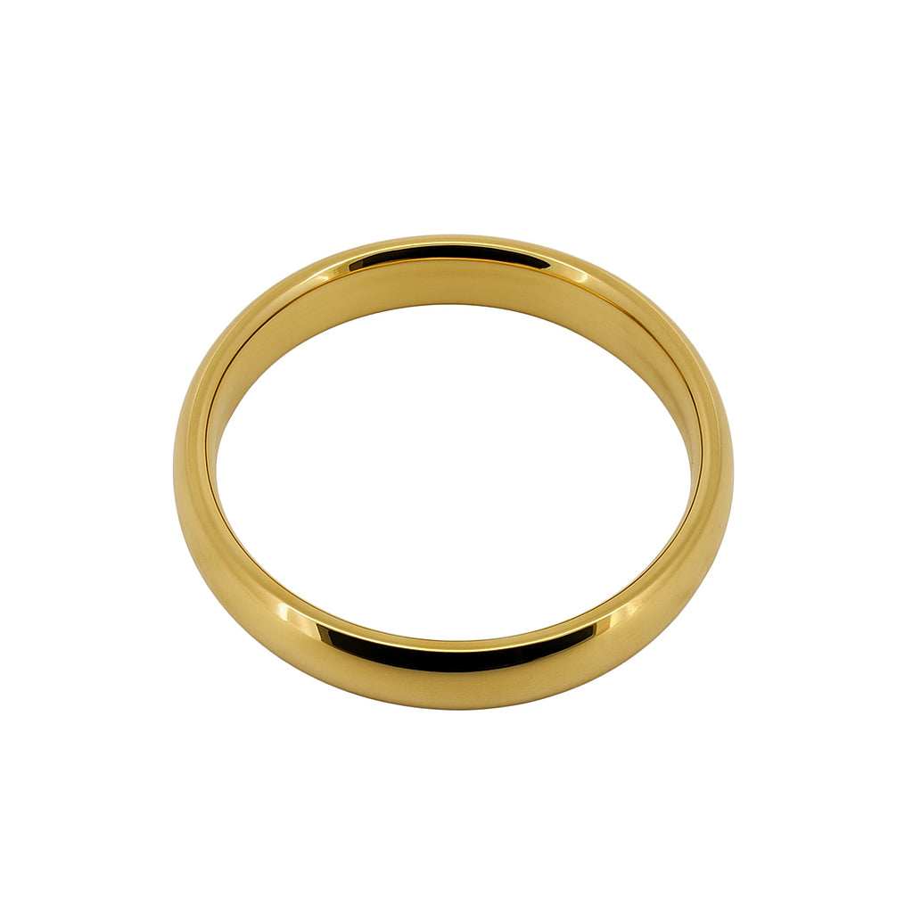 9ct Gold Silver Filled 12mm Golf Bangle