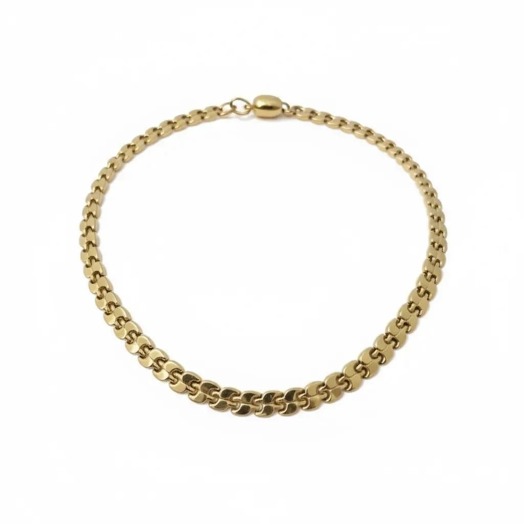 18ct 2-Tone Italian Necklace – 32.77g