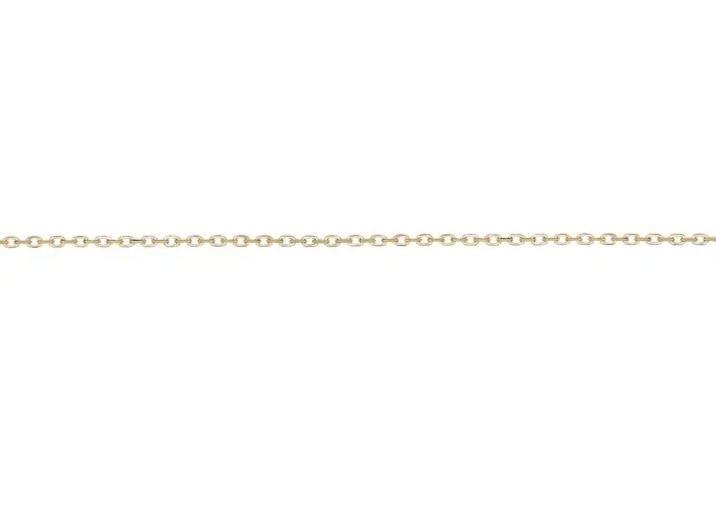 9ct Yellow Gold Italian Cable Chain – 46cm
