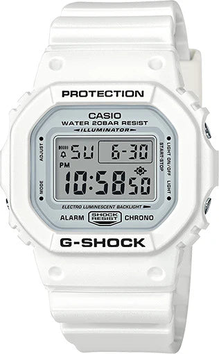 Casio G-Shock White Square Face Digital Watch