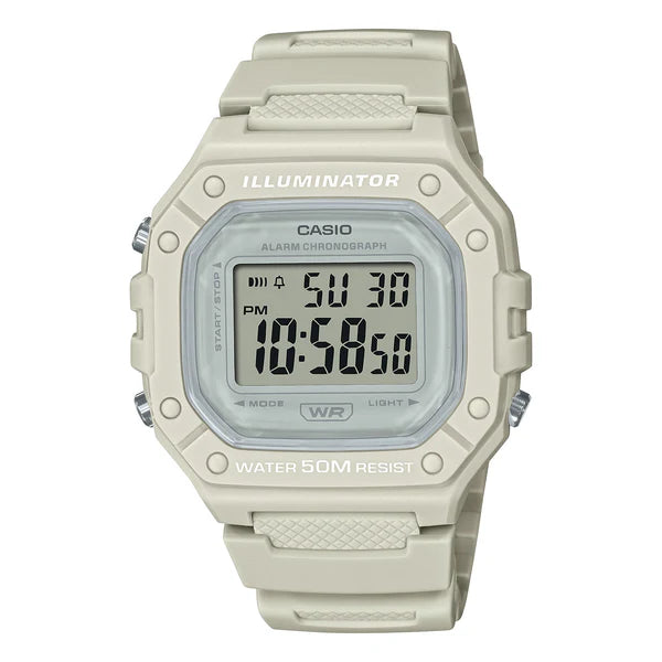 Casio Illuminator 50m Digital Watch