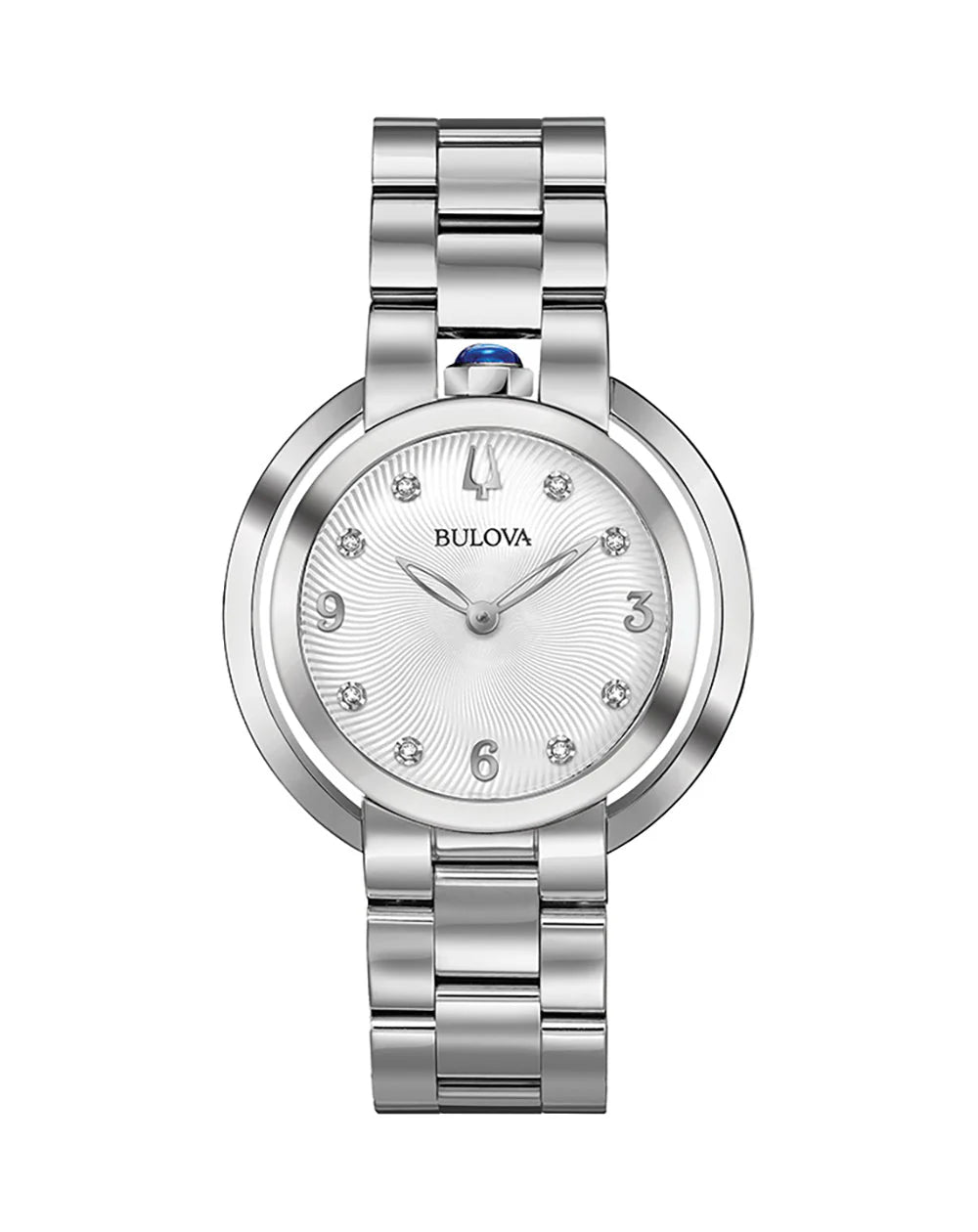 Bulova Rubaiyat Women's Silver-Tone Stainless Steel Watch