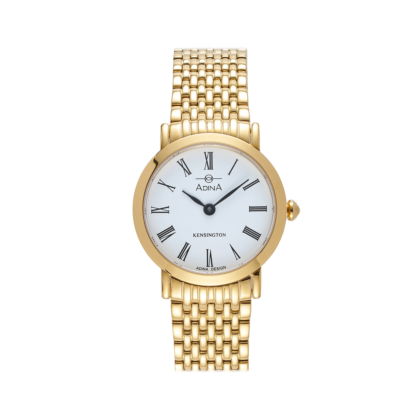 Adina Kensington Gold Plated Dress Watch