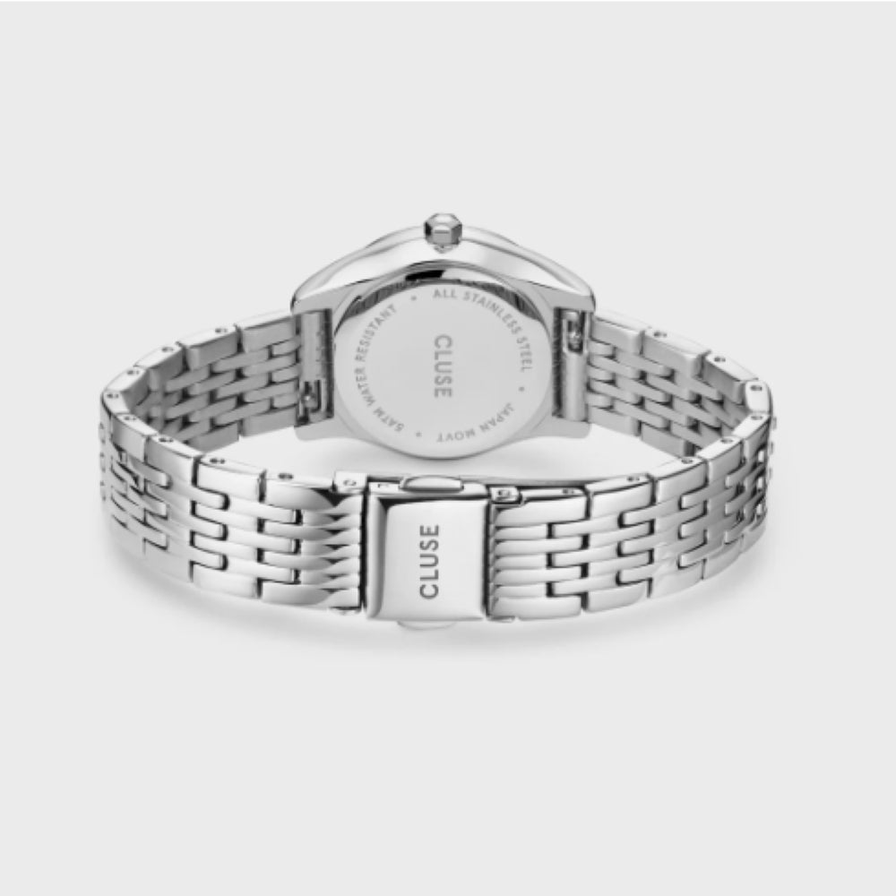 Féroce Mini Watch Steel White, Silver Colour