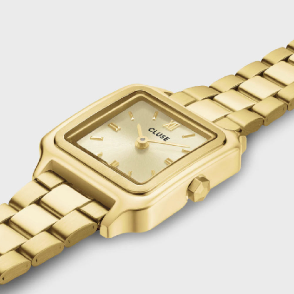Gracieuse Mini Watch Steel, Full Gold Colour