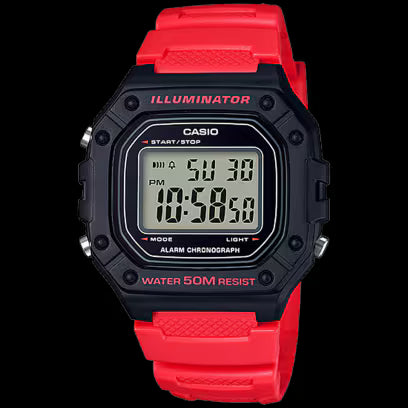 Casio Illuminator 50m Digital Watch
