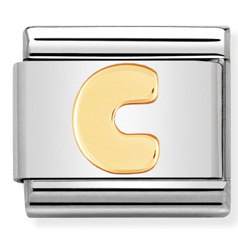Gold Letter "C" Link
