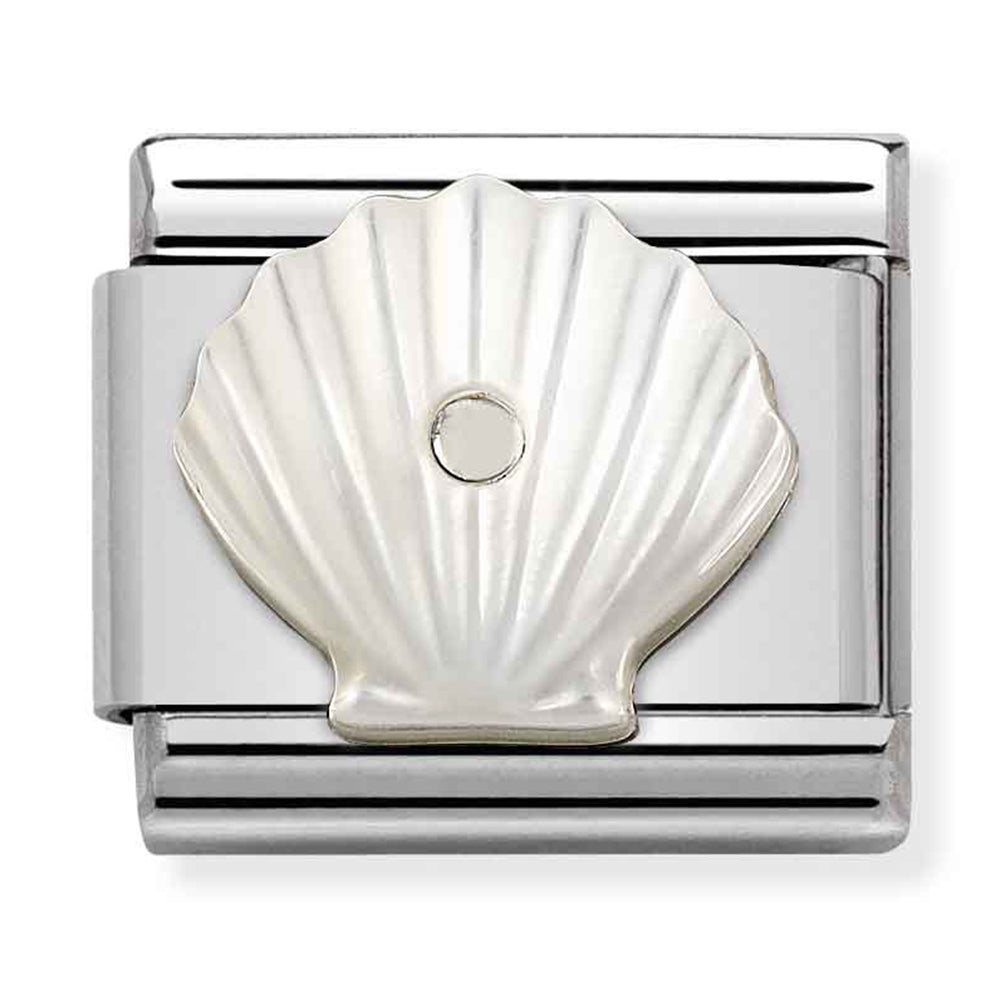 Classic Shell in White Mother of Pearl