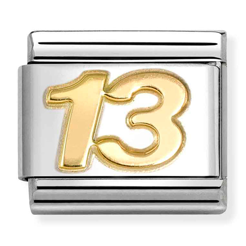 Gold Number "13" Link