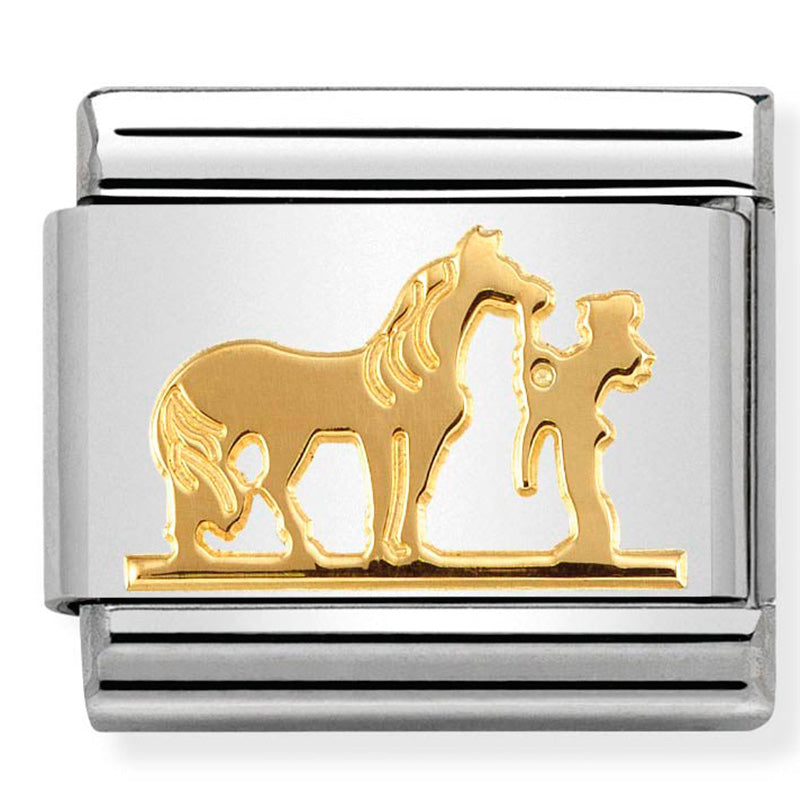 Classic Horse with Rider Link