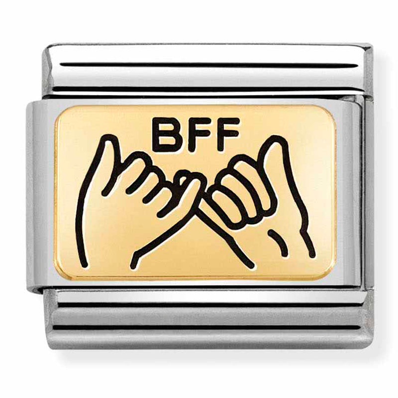 Gold "Pinky Promise" Link