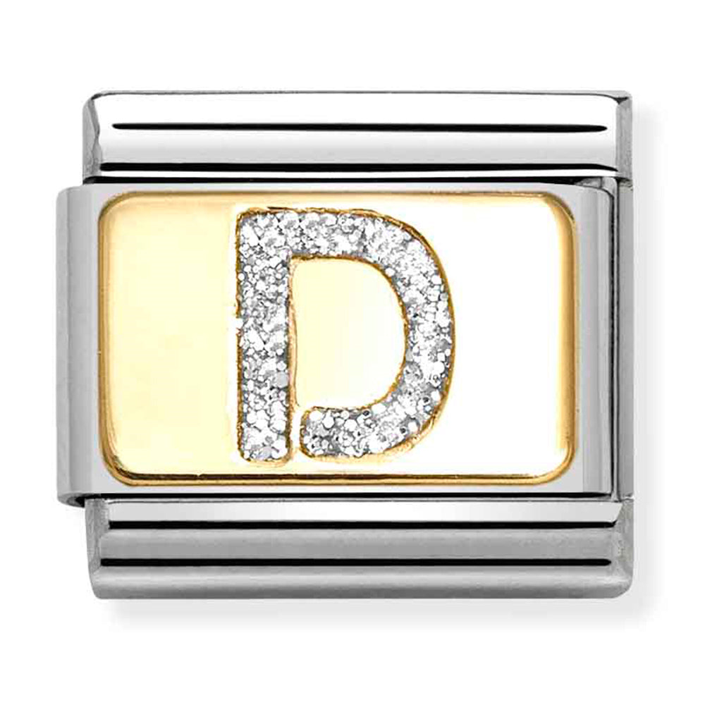 Glitter Letter "D" Link