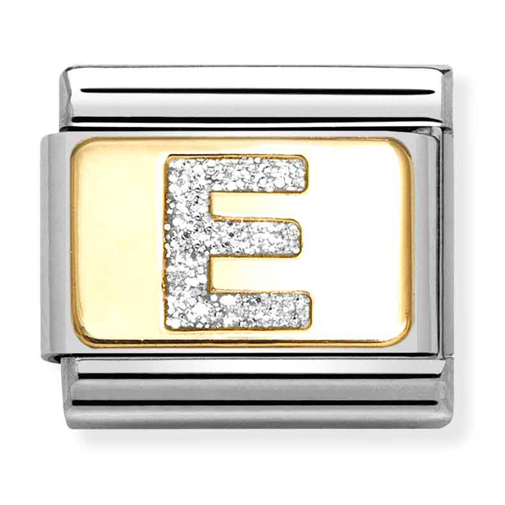 Glitter Letter "E" Link