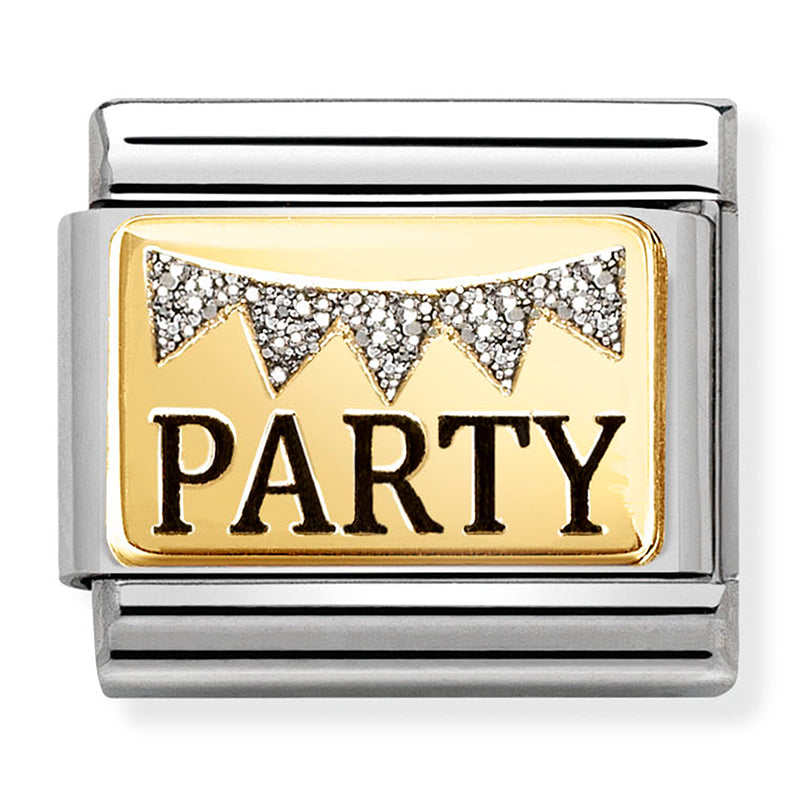Gold "Party" Glitter Bunting Link