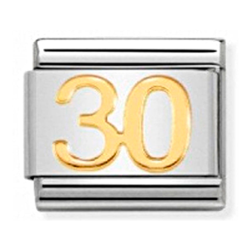 Gold Number '30' Link