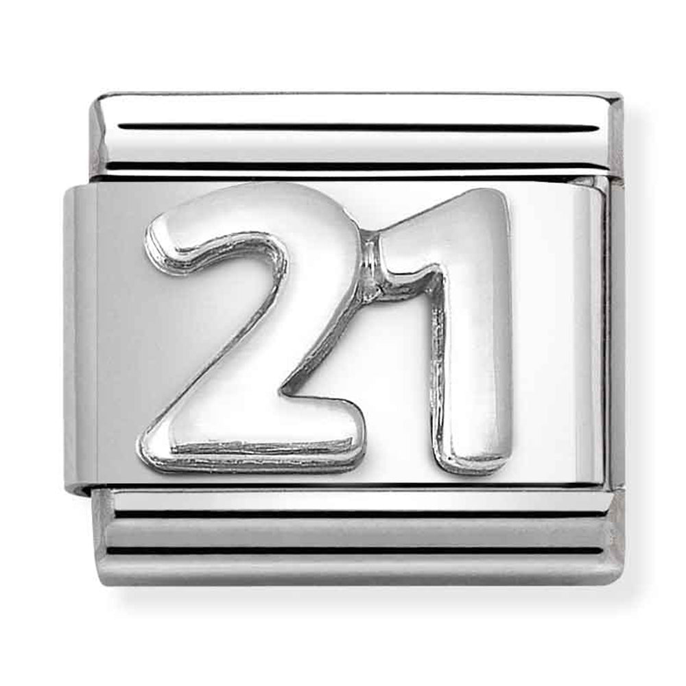 Silver "21" Link