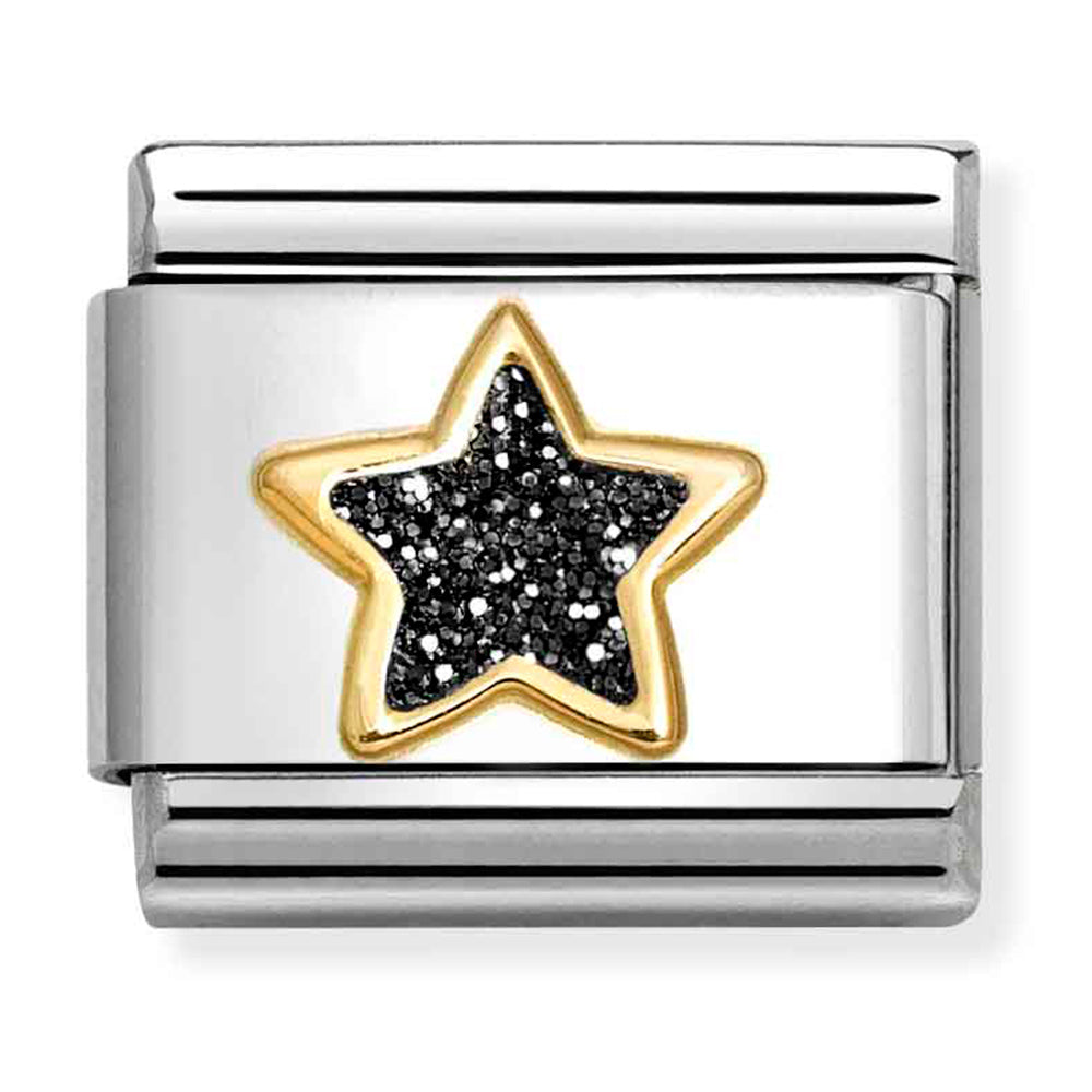 Black and Gold Star Link
