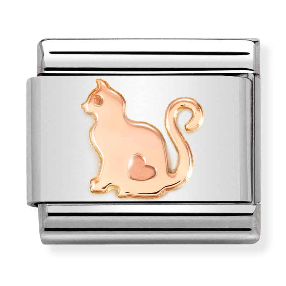 Rose Gold Cat Link