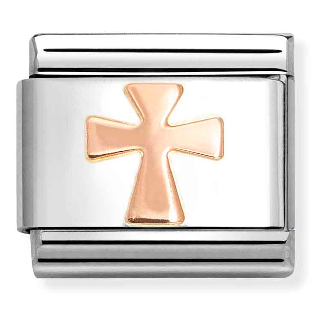 Rose Gold Cross Link