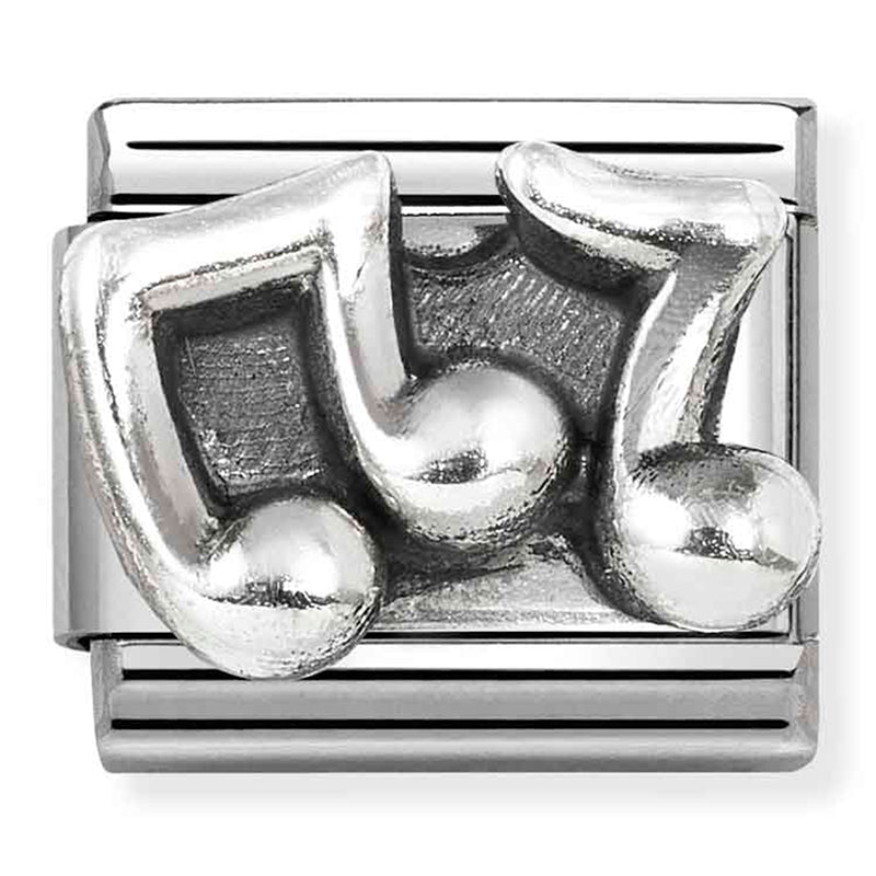 Silver Musical Notes Link