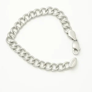 Sterling Silver Double Curb Bracelet – 14.75g