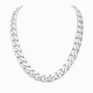 Diamond-Cut Curb Chain – 55cm / 33.8g