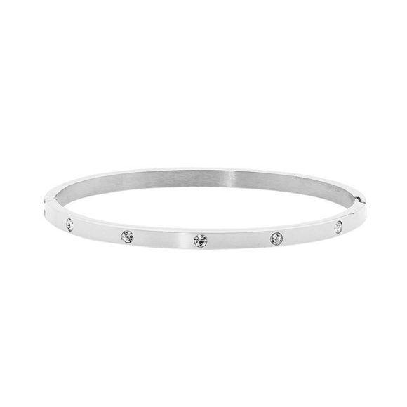 Ellani S/Steel, 4mm Hinge Steel, WH CZ x5