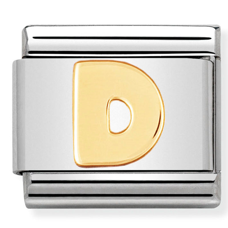 Gold Letter "D" Link